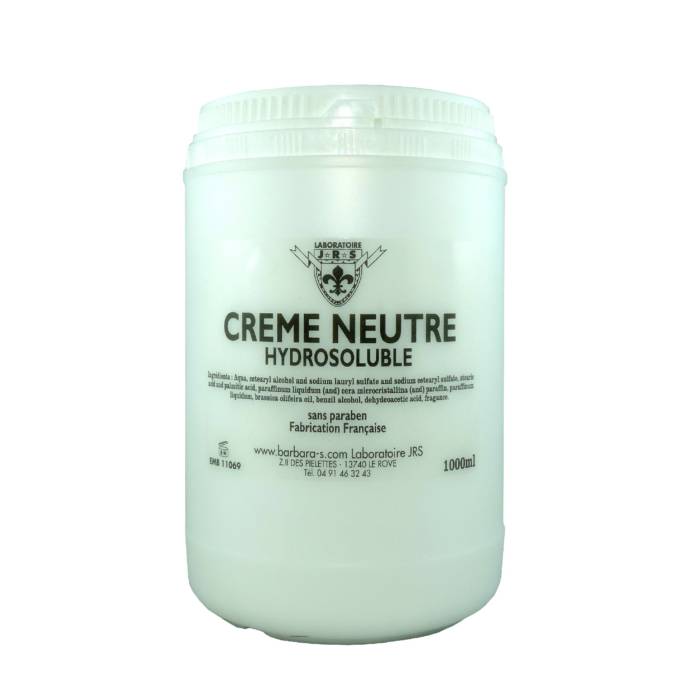 Crème Neutre Hydrosoluble creme neutre 1000ml pot laboratoire jrs