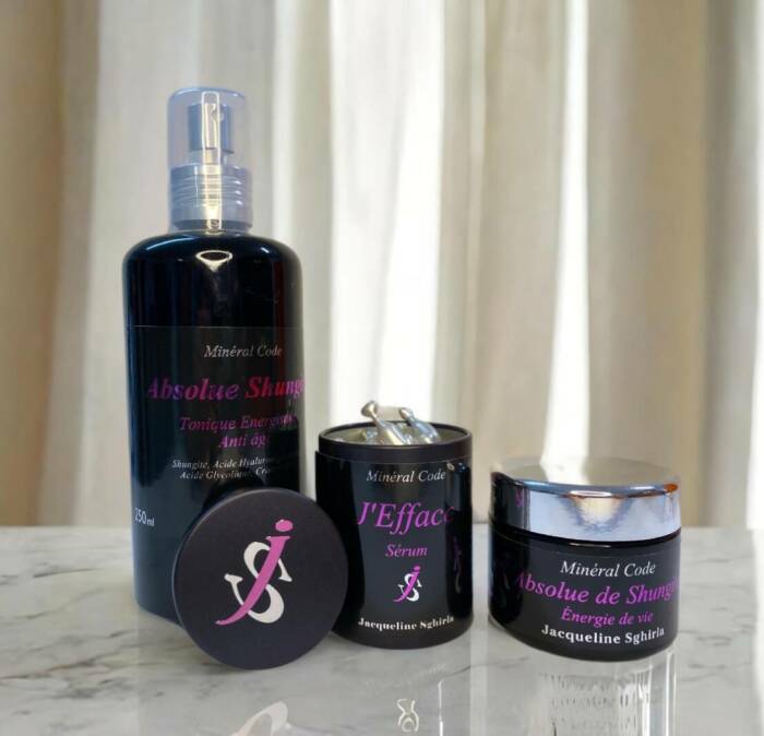 Lotion Tonique Absolue Shungite gamme mineral code jacquelinesghirla scaled e1753887563906
