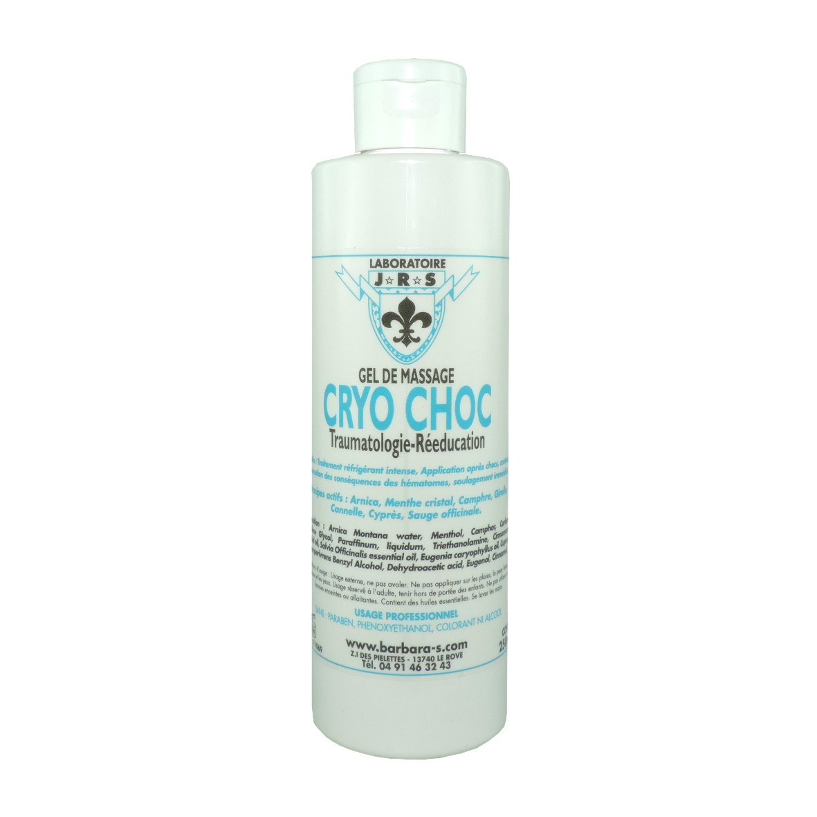 Gel Cryo Choc Arnica jpg.gel cryo choc 250ml laboratoire jrs 1