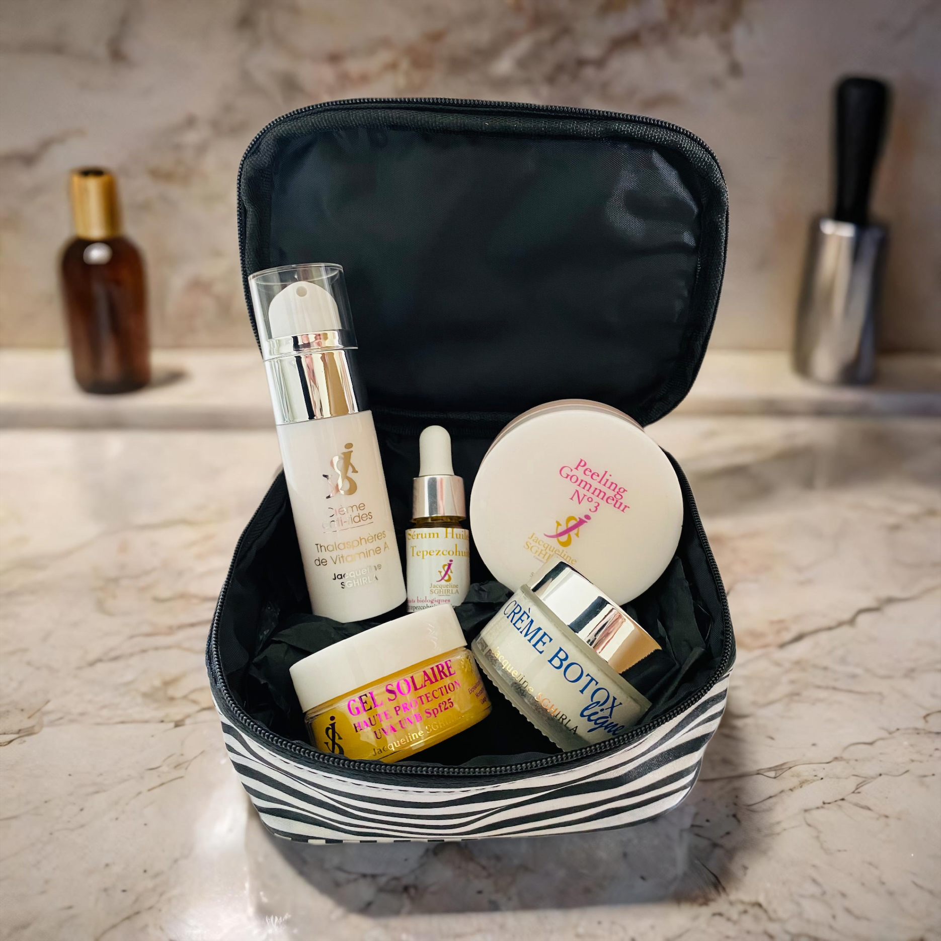 Trousse de Voyage trousse de voyage jacqueline sghirla