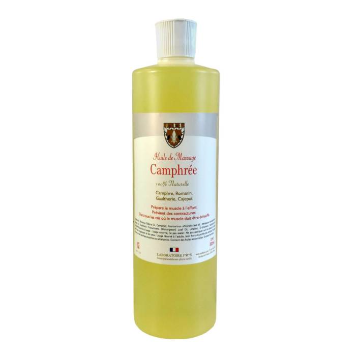 Huile Camphrée huile massage camphree laboratoire jrs scaled