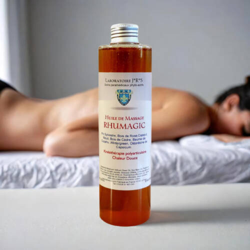 Huile de massage Rhumagic