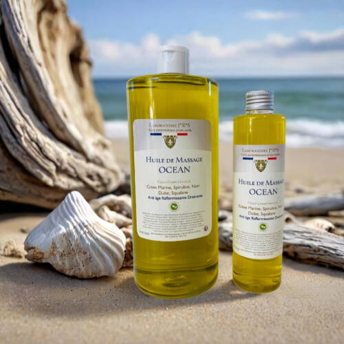 Huile de massage Océan huile ocean laboratoirejrs