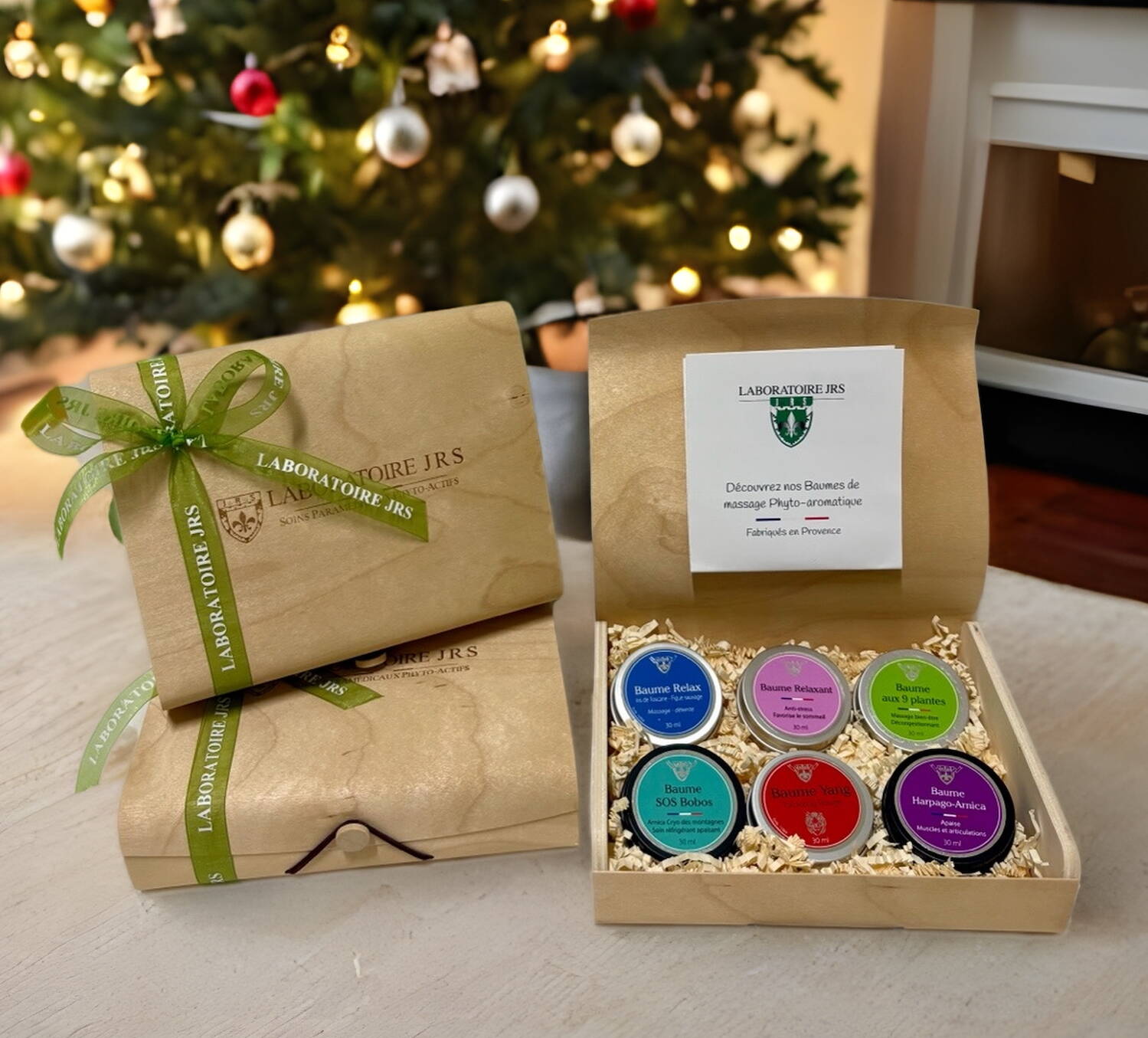 COFFRET BIEN ÊTRE JRS 8 COFFRET BIEN ÊTRE JRS coffret noel baume massage laboratoire jrs e1761663522777