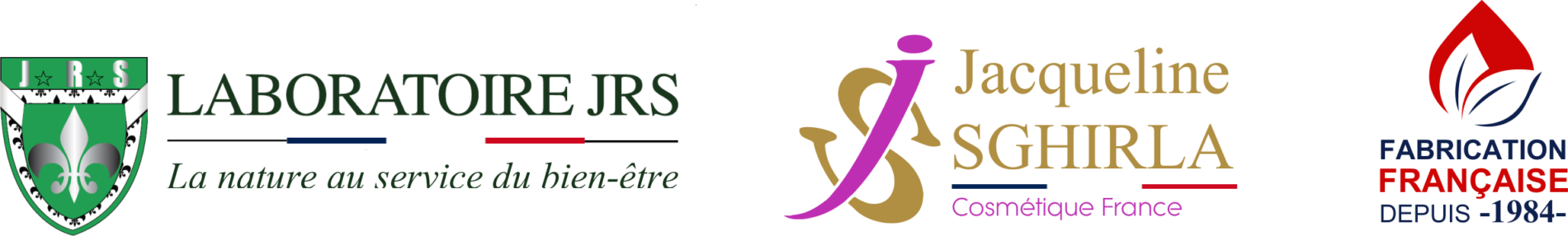 Laboratoire JRS cosmétique Jacqueline Sghirla France Logo
